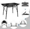 LZQ Table de camping Table pliante en aluminium Réglable en Voir les images du produit 6