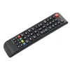 A black TV remote control is shown from a diagonal angle on a white background. Náhľad obrázku produktu
