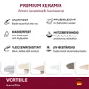 HOOZ® Esstisch oval – inkl. Keramikplatte Traventin-Optik – Produktbild-Vorschau 3
