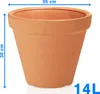 Květináč CLASSIC 35 cm - barva: cihla Voir les images du produit 7