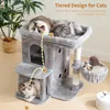 Katzenbaum de 65 cm - Tour spacieuse avec plateforme et Voir les images du produit 5
