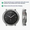 kwmobile 2x Glas Hülle für Amazfit Active2 (A2437) Produktbild-Vorschau 5