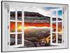 Wallario Wandbild mit Fenster-Illusion: Sonnenstrahl am Produktbild-Vorschau 2