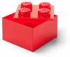 LEGO 40090804 LEGO STORAGE BRICK 4 TOP LID, rosso Anteprima dell’immagine prodotto 1
