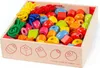 Bigjigs Toys Aufreihperlen aus Holz in einem Glas Produktbild-Vorschau 5