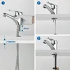 2PCS Auralum Wasserhahn Bad mit Zugstange, Produktbild-Vorschau 12
