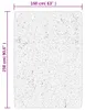 vidaXL Teppich HUARTE Kurzflor Weich und Waschbar Anthrazit Produktbild-Vorschau 8