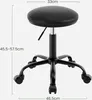 EUGAD Schminkhocker höhenverstellbar, runder Hocker 360° Produktbild-Vorschau 3