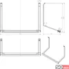 Kesseböhmer Linero style Papierrollenhalter Edelstahloptik Produktbild-Vorschau 5