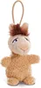 NICI LED Plüsch-Handtaschenanhänger Lama Luis (braun, 9cm) Produktbild-Vorschau 1