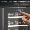 HOMCOM Weinkühlschrank, 91 Liter Kapazität, LED-Anzeige, Produktbild-Vorschau 4