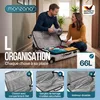 MONZANA Valise Rigide 66L Soute Moyenne Femme – Coque ABS Voir les images du produit 3