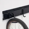 Fahrradwandhalterung mit Schiene - Schwarz, für mehrere Produktbild-Vorschau 5