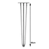 Melko Hairpin Legs 4er Set Haarnadelbeine Stahl Tischbeine Produktbild-Vorschau 5