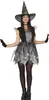 Strega Halloween Costume Grigio Magico Mistico Anteprima dell’immagine prodotto 1