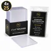 Toploader 3" x 4" Sammelkarten 100 Stück (4x25) 35pt Produktbild-Vorschau 1