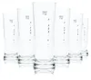 6x Krombacher Bier Glas 0,2l Becher Star Cup Sahm Relief Produktbild-Vorschau 1