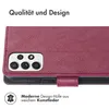 imoshion  Klapphülle Samsung Galaxy A23 (5G) - Bordeaux Produktbild-Vorschau 4