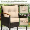 Set di mobili da giardino KOMFOTTEU, composto da 3 pezzi: 2 Anteprima dell’immagine prodotto 6