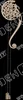 A wooden pendulum clock attachment against a black background. Voir les images du produit