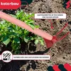 KOTARBAU® Doppelhacke Herzblatt-Gartenhacke mit 2 Zinken Produktbild-Vorschau 7