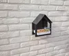 Esschert Design Wandfutterhaus anthrazit/ weiß; FB406; Produktbild-Vorschau 4