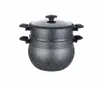 Couscoussiere 10L Edelstahl Dampfgarer Induktionsgeeignet Produktbild-Vorschau 4