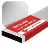 Profilo in alluminio SATINATO 40x10x2mm 80 cm Tubo Anteprima dell’immagine prodotto 1