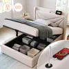 MODFU Boxspringbett Hydraulisches 90 x 200 cm mit USB Typ C Produktbild-Vorschau 1