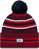 NFL New England Patriots Sideline 2019 Bobble Wollmütze Produktbild-Vorschau 2