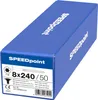 ABC SPEEDpoint Holzbauschraube Tellerkopf T40 Teilgewinde Produktbild-Vorschau 3