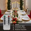 LED Weihnachtsbaumkerzen mit 12 Kristallkugel Haken,12 Produktbild-Vorschau 4