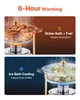VEVOR scaldavivande per buffet con 4 contenitori pieni (4,7 Anteprima dell’immagine prodotto 2