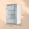 Klarstein Mini chladnička so sklenenými dvierkami, malá Náhľad obrázku produktu 5