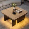 Moderner Couchtisch mit LED, umweltfreundliches Holz, Produktbild-Vorschau 11