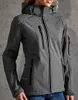 Softshell Jacke Plus Size Damen, Stahlgrau, XXXL Produktbild-Vorschau 2