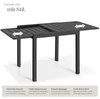 tectake® Aluminium-Gartentisch Campos für 4–6 Personen, Produktbild-Vorschau 3