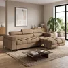 ECKSOFA CLOUD : Canapé d'angle droit, couleur gris foncé, Voir les images du produit 3