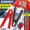 MASKO® Starthilfekabel Überbrückungskabel für Benzin- und Produktbild-Vorschau 3