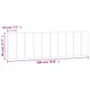 vidaXL Kopfteil-Kissen "Hanko" Dunkelgrau 180 cm Samt Produktbild-Vorschau 8