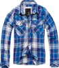 Brandit Check Shirt Long Sleeve navy, M Voir les images du produit 1