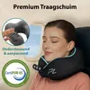 FLOWZOOM COMFY Reisnekkussen met capuchon, traagschuim, Productafbeelding-voorbeeld 8