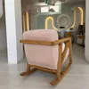 Hanah Home, NiniMini - Pink, křídlové křeslo, 100 % habrové Náhled obrázku produktu 9