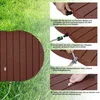Gartendusche Bodendusche Outdoor Außendusche Rostrot Dusche Produktbild-Vorschau 4