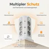 TESSAN 12 Fach Mehrfachsteckdose mit 2 USB C und 4 USB A Produktbild-Vorschau 8