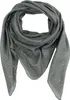 Baumwolltuch - grau - dunkel Lurex gold - quadratisches Produktbild-Vorschau 1