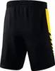 Erima Six Wings Worker Shorts Schwarz/Gelb Produktbild-Vorschau 4