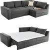ECKSOFA-DAUERSCHLÄFER 260/181/88 cm Boxspring Federkern Produktbild-Vorschau 1