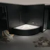 RIHO Neo Baignoire d'angle, encastrée, 2 places, blanche, Anteprima dell’immagine prodotto 8