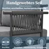 6-teiliges Garten-Lounge-Set Sitzgruppe mit verzinktem Produktbild-Vorschau 8